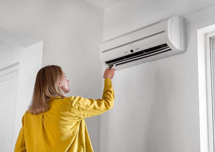 Tenere accesso il climatizzatore tutto il giorno e risparmio