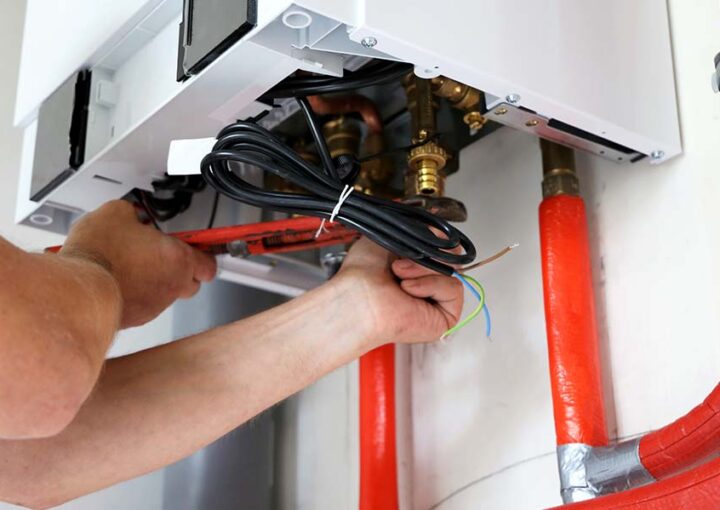 Installazione professionale di caldaie