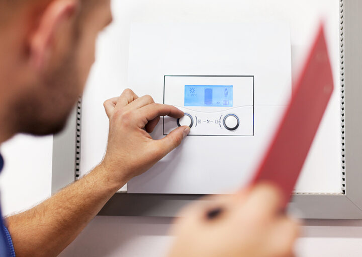 Installazione e regolazione di una caldaia